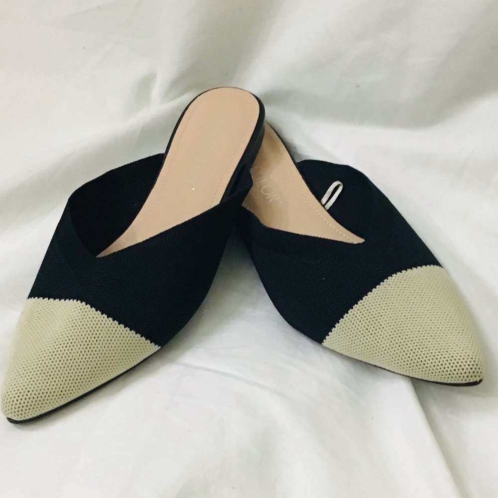 Samilor Color Block Mules Lats - Picture 4 of 10